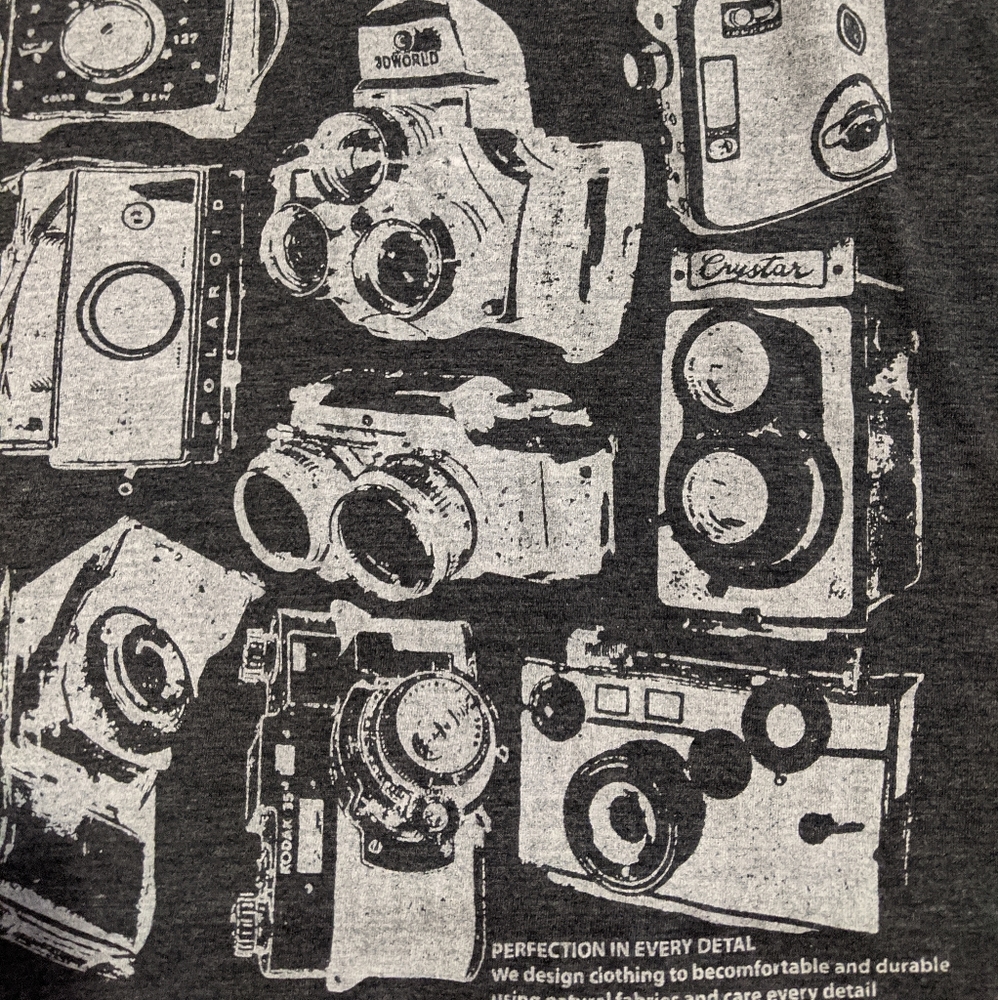 Camera Print Tank Top